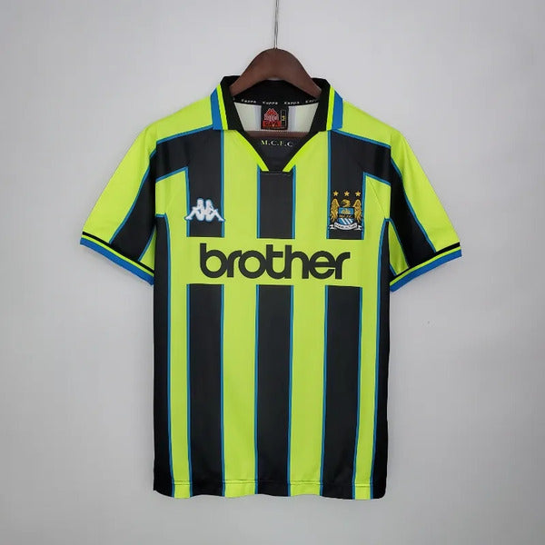 Manchester City away 1998-99 Retro football jersey image 0