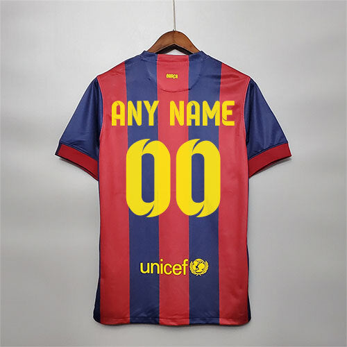 BUY BARCELONA HOME 2014-15 RETRO FOOTBALL JERSEY image 1