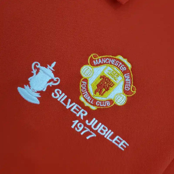 Buy Manchester United Retro 1977 Home Jersey image 2