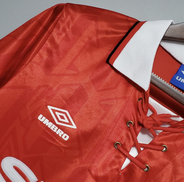 Manchester United Home 1993-94 Retro Jersey image 3