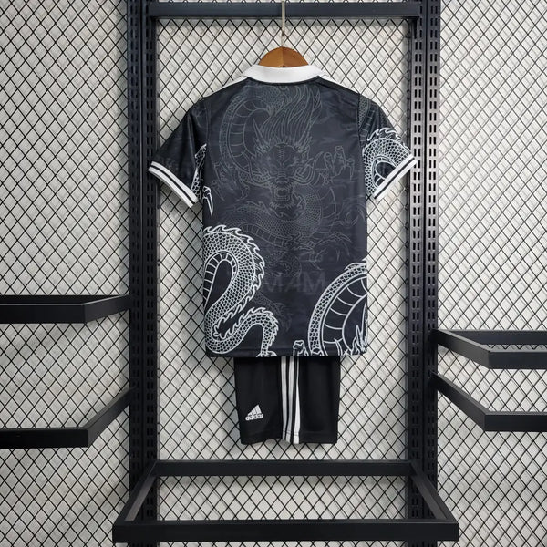 Buy Real Madrid Black Dragon 2025-26 Kids jersey set image 2