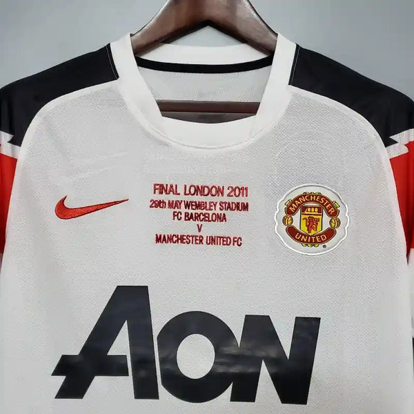 Buy Manchester united away 2010-11 retro jersey Online India image 5