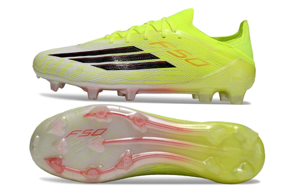 F50 Elite With Laces FG Born For Goals - Solar Yellow boots