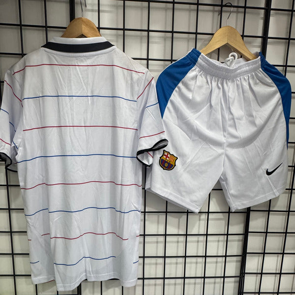 Buy Barcelona Away 2003-04 Retro Set image 1