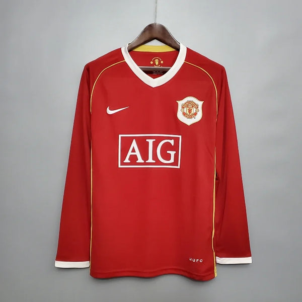 Buy Manchester United Home 2006-07 Retro jersey Online India image 0