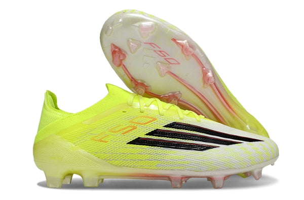 F50 Elite With Laces FG Born For Goals - Solar Yellow boots