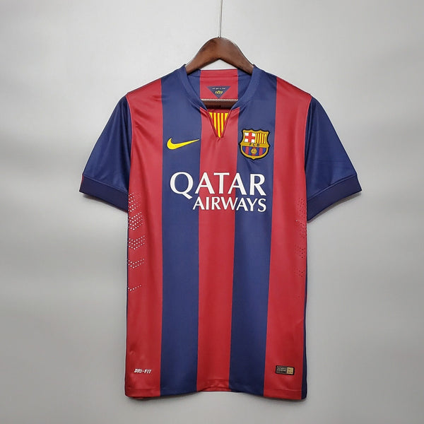 BUY BARCELONA HOME 2014-15 RETRO FOOTBALL JERSEY image 0