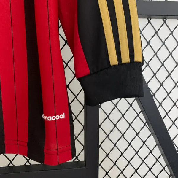 AC Milan Home 2013-14 Full Sleeves Retro Jersey image 3
