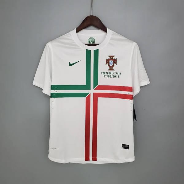 Portugal Away Jersey 2012 Retro Half sleeves image 0