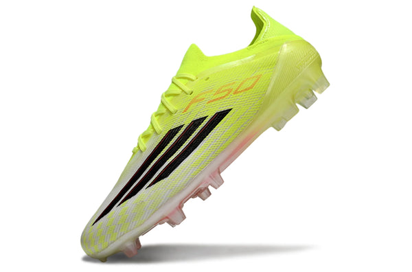 F50 Elite With Laces FG Born For Goals - Solar Yellow boots
