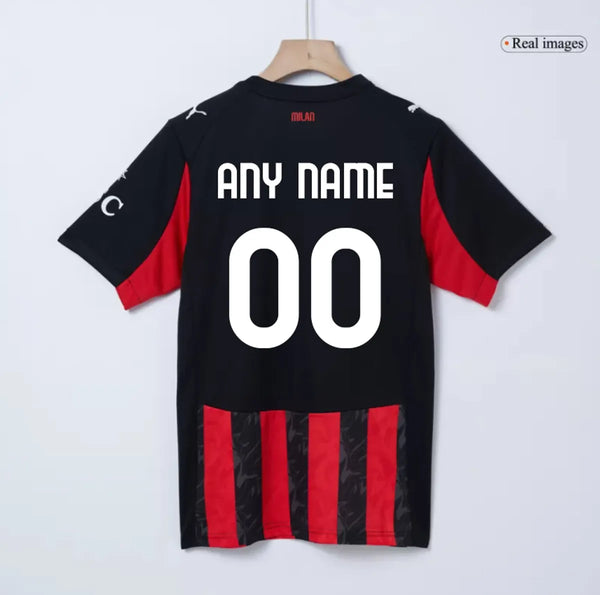 Ac Milan home 2025-26 jersey Customizable