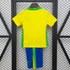 Brazil home 2025 kids jersey