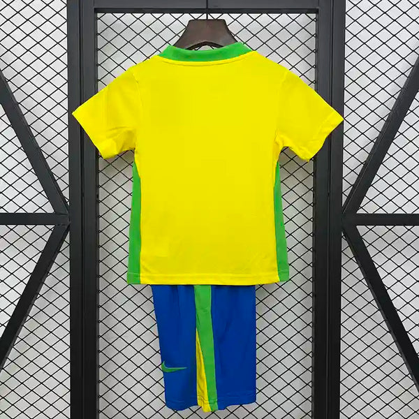 Brazil home 2025 kids jersey