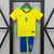 Brazil home 2025 kids jersey