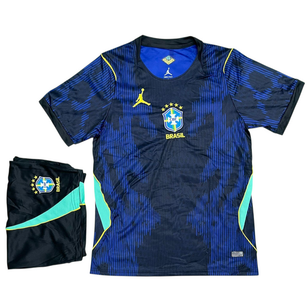 Brazil Away 2026 Euro jersey with shorts