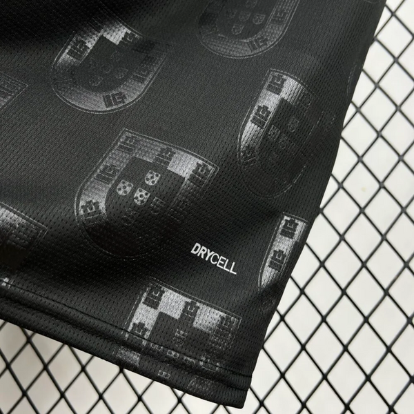 Portugal black special edition 2026 worldcup full sleeves jersey