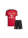 Manchester United Home 2025-26 jersey with shorts