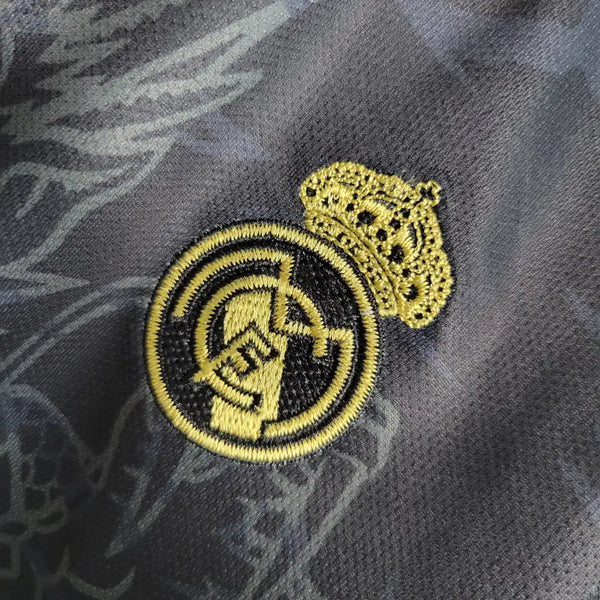 Buy Real Madrid Black Dragon 2025-26 Kids jersey set image 4