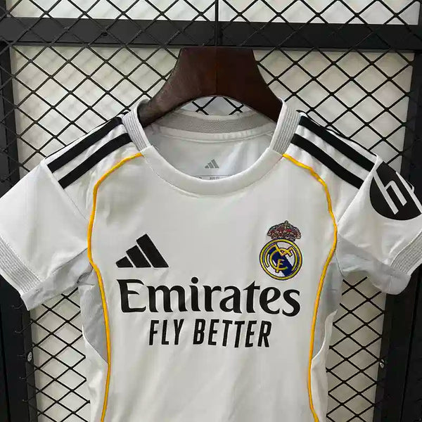 Buy Real Madrid Home 2025-26 Kids jersey set image 2