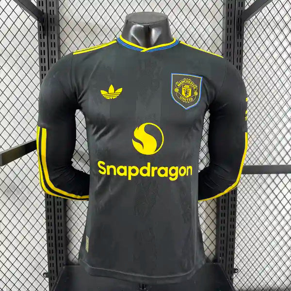 Buy Manchester United third 2025-26 Full sleeves player version jersey image 0