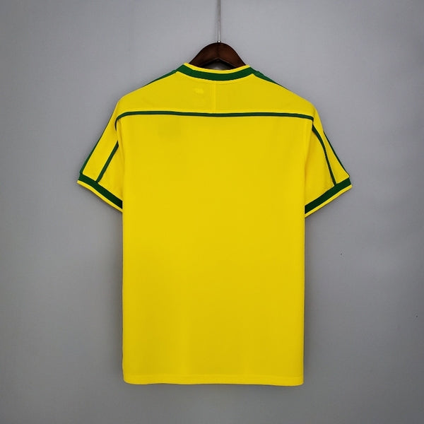 Brazil Home 1998 Retro jersey image 1