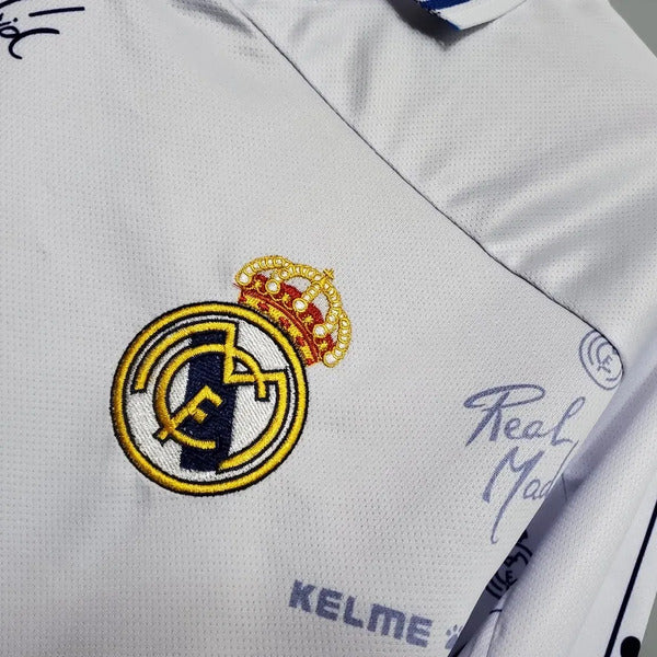 Buy Real Madrid Home 1994-96 Retro jersey online india Customization image 1