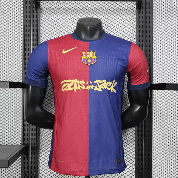 Buy Barcelona Away x Travis Scott 2024-25 Player Version jersey - 2XL image