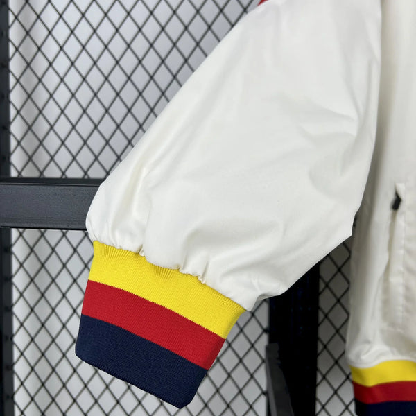Barcelona Windbreaker white 1994-95 retro jacket image 2