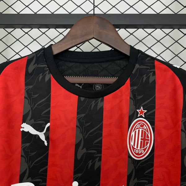Ac Milan home 2025-26 jersey Customizable image 3