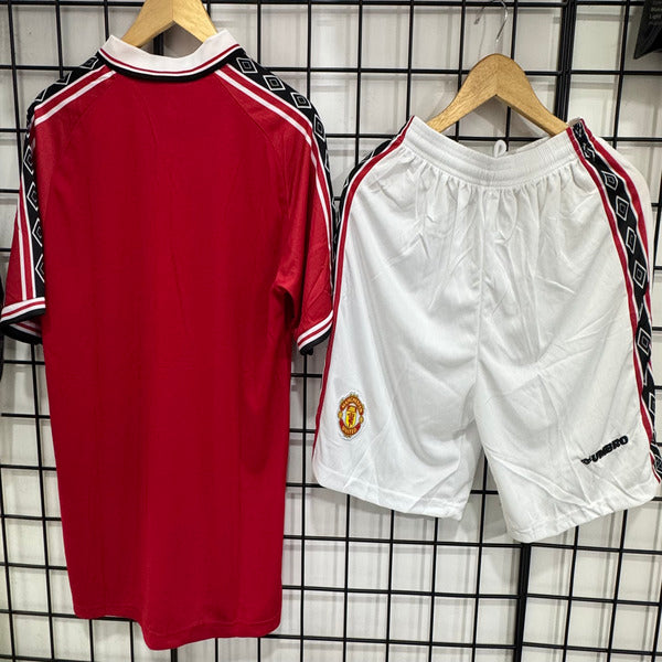 Manchester United Home 1998 Retro Set image 1