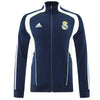 Real Madrid blue White Stripe jacket 25-26 image 0