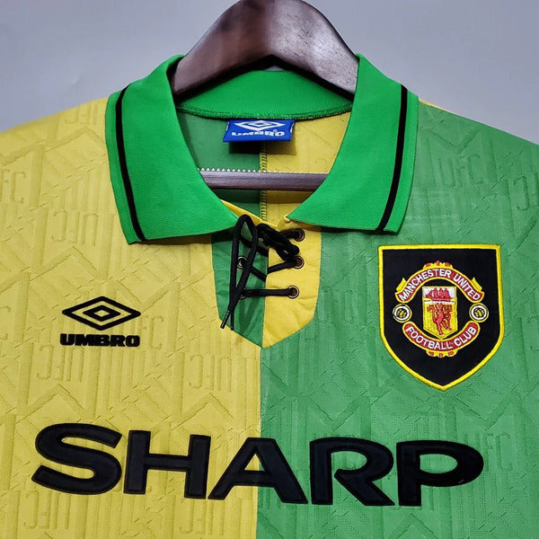 Manchester-United Away 1992-94 Retro football jersey image 3