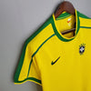 Brazil Home 1998 Retro jersey image 2